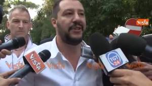 Salvini: "Accogliere, ma con buon senso"