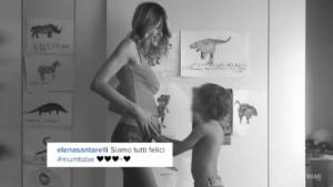 Presto di nuovo mamma: l'annuncio di Elena Santarelli su Instagram 