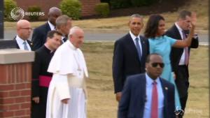 Papa Francesco per la prima volta negli Usa: a Washington in Fiat 500