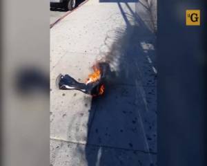 Gli hoverboard prendono fuoco facilmente