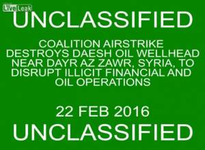 Isis, attacco della coalizione contro un pozzo petrolifero 