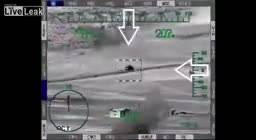 Elicottero da combattimento russo abbatte i terroristi dell'Isis
