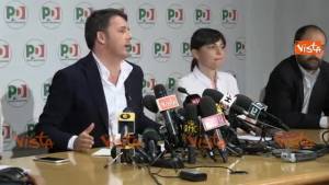 Comunali, Renzi: "Non siamo soddisfatti"