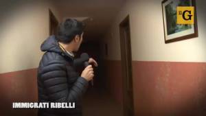 Gli immigrati ribelli ospitati in hotel