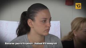 "Tutti aiutano gli immigrati, a noi non pensa nessuno"