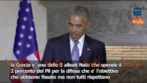 Obama: giusto mantenere sanzioni alla Russia