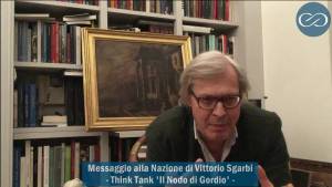 Il messaggio agli italiani di Vittorio Sgarbi