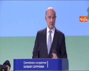 Moscovici: "Incertezza politica pesa su Italia"