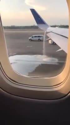 Due sposini segnalano guasto sull'aereo, United Airlines li fa abbandona a terra