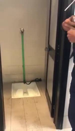 Taranto, un serpente nel bagno dell'Ilva