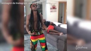 Evra o Bob Marley? Su Instagram canta "Three Little Birds"