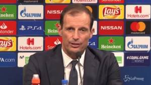 Juventus, Allegri: "Fino a quando c'era da giocare a calcio l'abbiamo fatto bene"