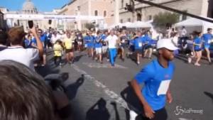 Mezza maratona di Roma, sindaca Raggi: "Sport ponte tra culture"