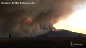 Incendio nel Pisano, almeno 500 persone evacuate