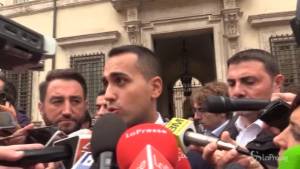 Manovra, Di Maio: "Noi nel giusto, non abbiamo paura della Commissione Europea"