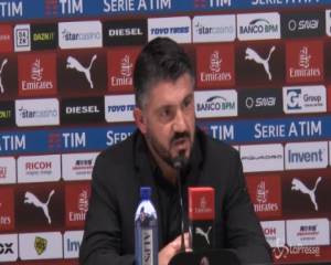 Milan, Gattuso: "Si può e si deve fare meglio"