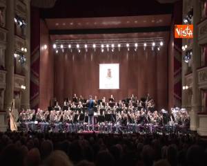 Dal concerto alla Scala di Milano l’augurio dell’orchestra della Polizia di Stato ad Ennio Morricone