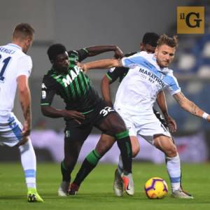 Sassuolo-Lazio finisce 1-1