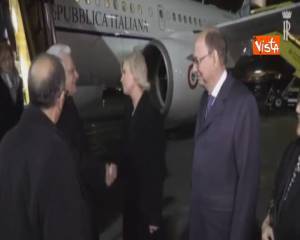 Il Presidente Mattarella atterra a Stoccolma per la visita in Svezia