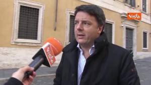 Dl Genova, Renzi: ”Preoccupato per la città non per problemi maggioranza” 