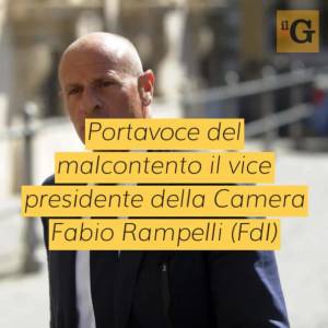 Fico celebra a modo suo il centenario di Montecitorio, polemiche FdI