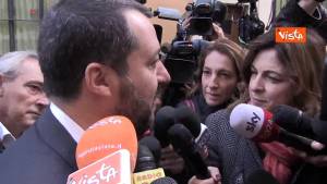 Salvini: ”Convinto che Governo andrà avanti, importante che leggi vengano approvate”