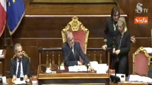 M5s attacca PD in Senato “Voi arricchiti con lavoro nero”, esplode la bagarre