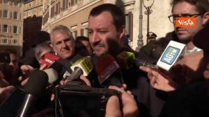 Salvini: ''Global compact, ci sarà posizione comune Lega-M5s''