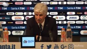 Atalanta-Napoli, Gasperini: "Ha vinto la squadra più forte ma abbiamo fatto una buona gara"