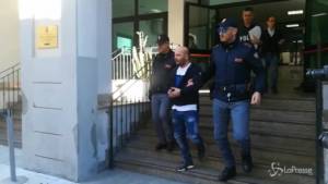 'Ndrangheta:gli arrestati escono dalla Questura a Reggio Calabria