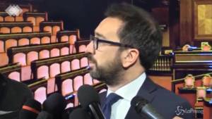 Ddl anticorruzione, Bonafede: "È un messaggio ai cittadini onesti"