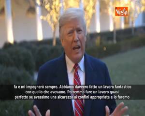 Migranti, Trump: “Democratici ipocriti, sempre sostenuti muri ai confini”