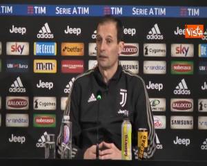 Toro-Juve, Allegri: “Partita sentita da società e tifosi ma deve restare bella partita di calcio”