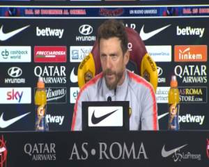 Roma, Di Francesco: "Passo indietro? Non sono abituato a scappare"