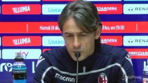 Inzaghi: "Milan sempre nel mio cuore ma darò il massimo per il Bologna"