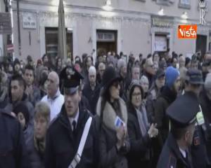 Funerali Megalizzi, l’applauso al feretro al termine delle celebrazioni