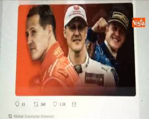 I 50 anni di Schumacher, Ferrari: ''Siamo tutti con te Michael''