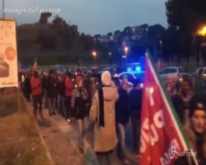 Roma, migranti: sgombero al Cara di Castelnuovo di Porto