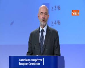 Manovra, Moscovici: “Non vedo espansione keynesiana prevista”