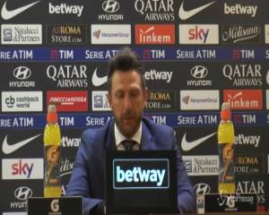 Di Francesco: "Prestazione non all'altezza, soprattutto nel primo tempo"