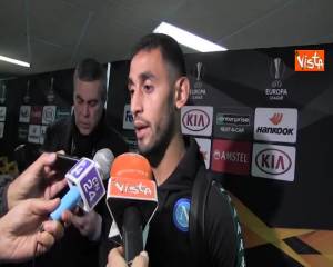 Europa League Napoli- Zurigo, Ghoulam: “Vogliamo dare il massimo e vincere tutte le partite”