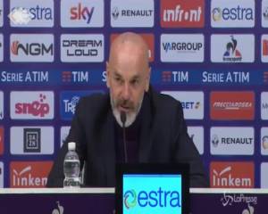 Fiorentina, Pioli: "Decisivi i prossimi due mesi, allenerò fino a 65 anni"
