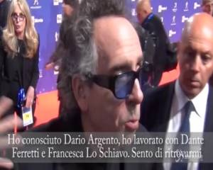 David di Donatello, premio alla carriera a Tim Burton