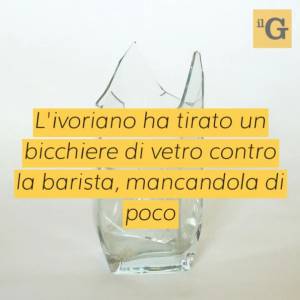 Parma, attacca barista, clienti e agenti: arrestato violento ivoriano