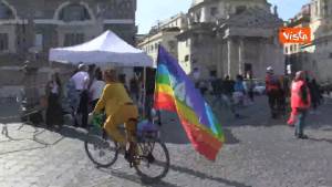 Friday for future, i giovani in Piazza del Popolo aspettano Greta Thunberg 