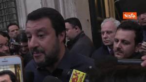 Salvini: “Nessuna crisi di Governo, non ho tempo per litigi”