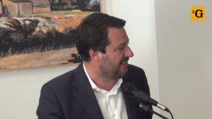 Salvini a Corleone inaugura il nuovo commissariato di Polizia