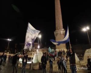 La Lazio vince la Coppa Italia e Roma si colora di biancoceleste