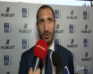 Chiellini scherza sul possibile arrivo di Sarri: "Hai detto Sacchi?"