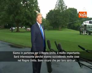  Usa-Regno Unito, Trump: “Opportunità per importanti accordi commerciali” 